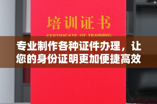 香洲专业制作各种证件办理，让您的身份证明更加便捷高效