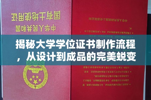 香洲揭秘大学学位证书制作流程，从设计到成品的完美蜕变