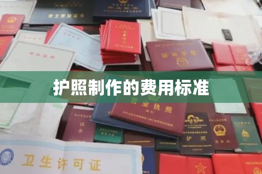 香洲护照制作的费用标准